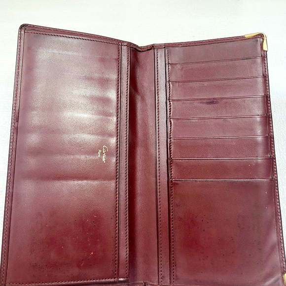 Cartier Leather Bifold Wallet - Picture 4 of 6